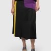 ALEMBIKA Tekbika Swing Maxi Skirt, Multi/Yellow