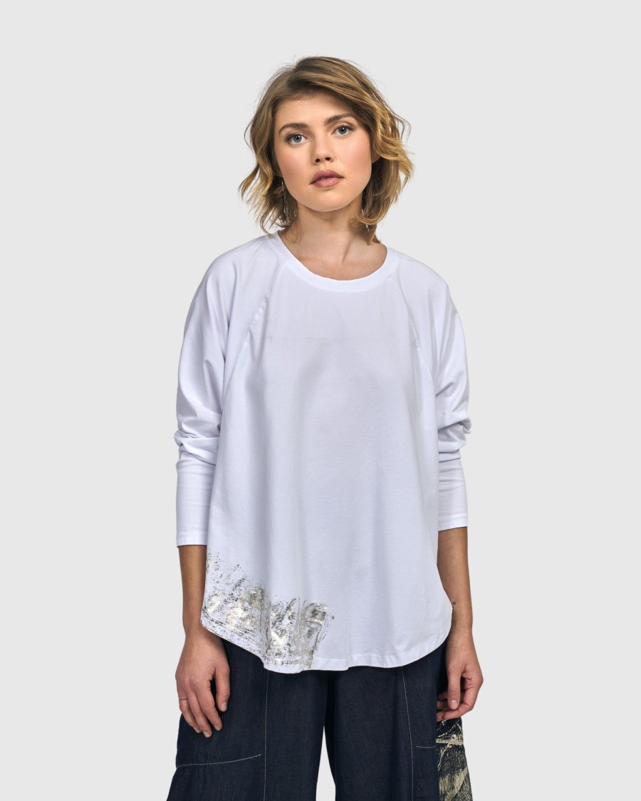 ALEMBIKA Sacramento Relaxed Top, White