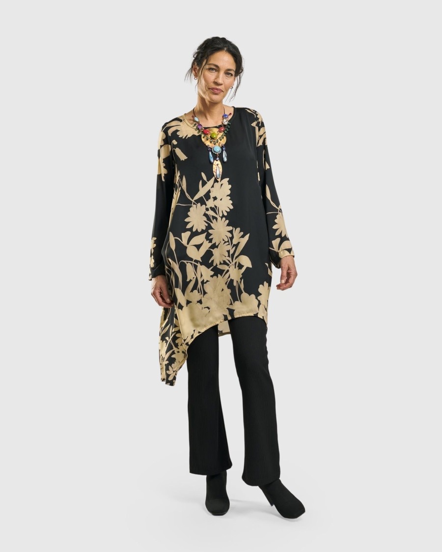 ALEMBIKA Daylily Tunic Top, Floral