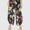 ALEMBIKA Bali Punto Pants, Leaves Multi