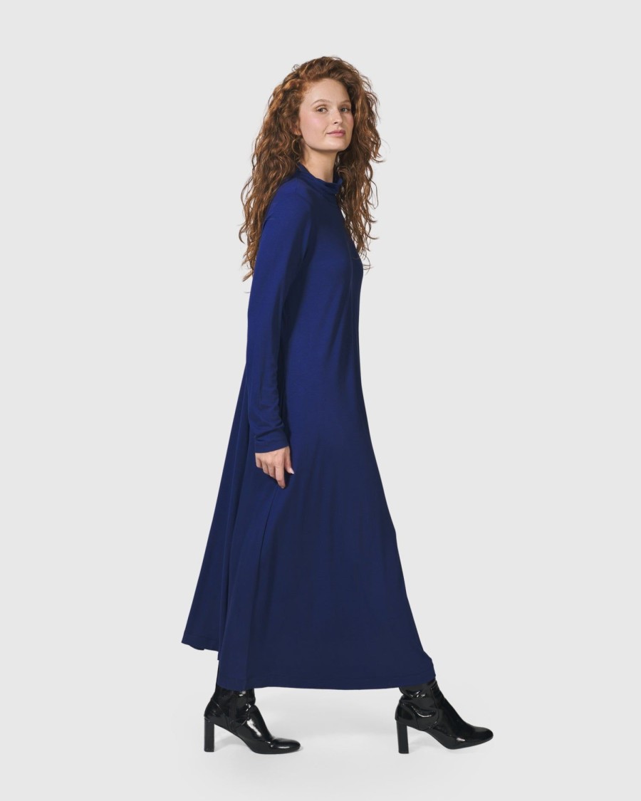 ALEMBIKA Essential A-Line Dress, Royal Blue