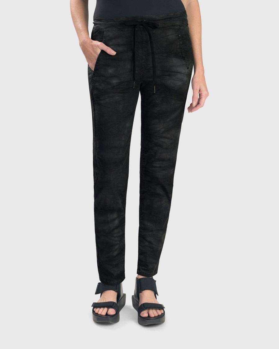 ALEMBIKA Urban Iconic Stretch Jeans, Smoke