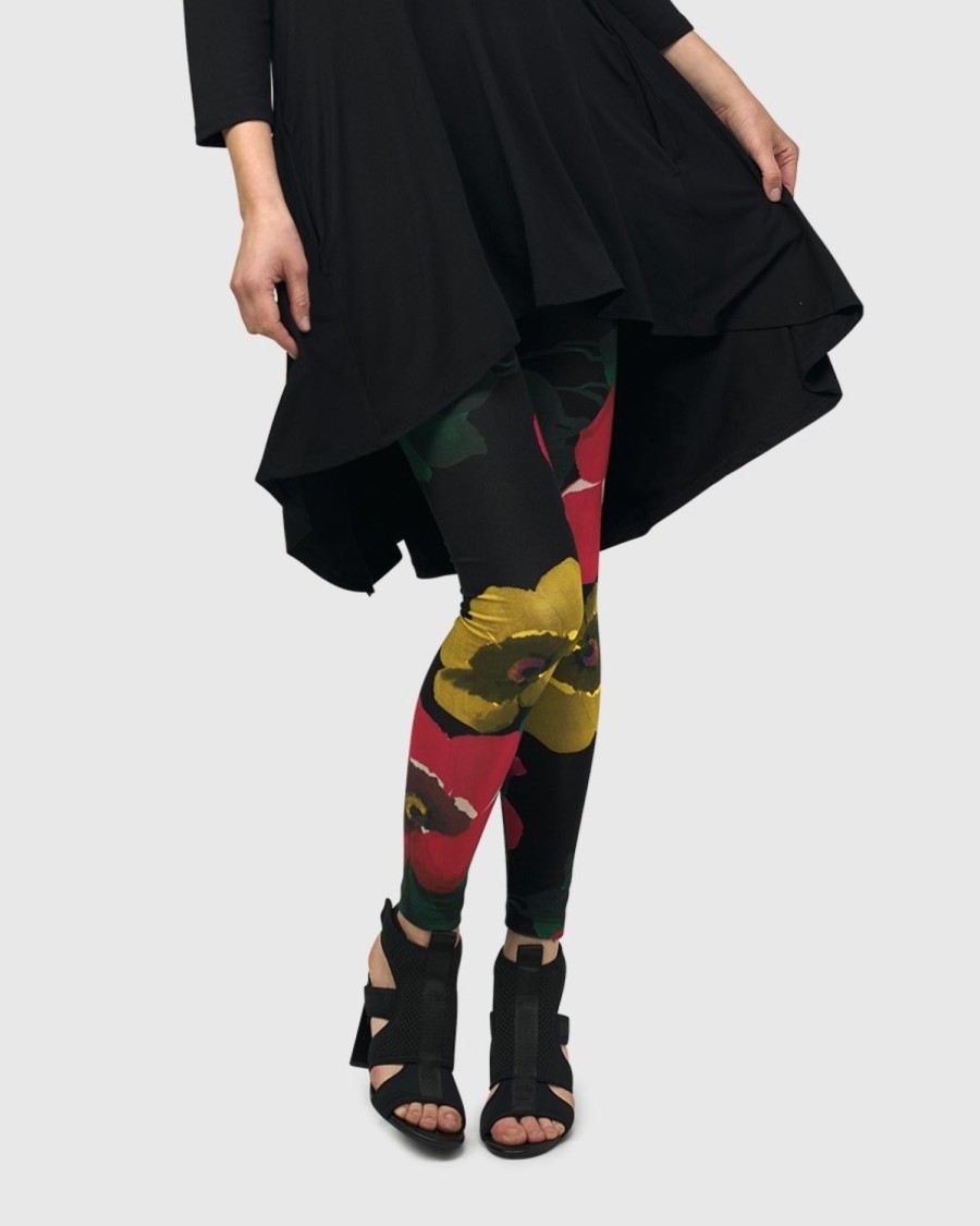 ALEMBIKA Sangria Leggings, Garden