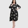 ALEMBIKA Bold Dot, Wonderful Dress, Moon