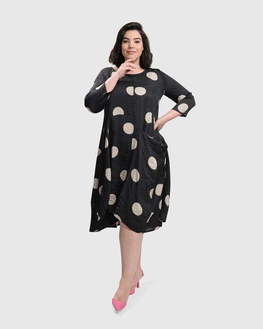 ALEMBIKA Bold Dot, Wonderful Dress, Moon