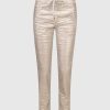 ALEMBIKA Iconic Stretch Jeans, Metallic Luster