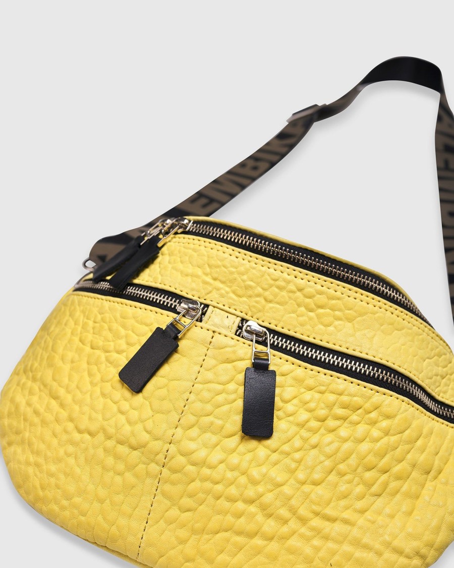 ALEMBIKA Crossbody Sling Bag, Yellow