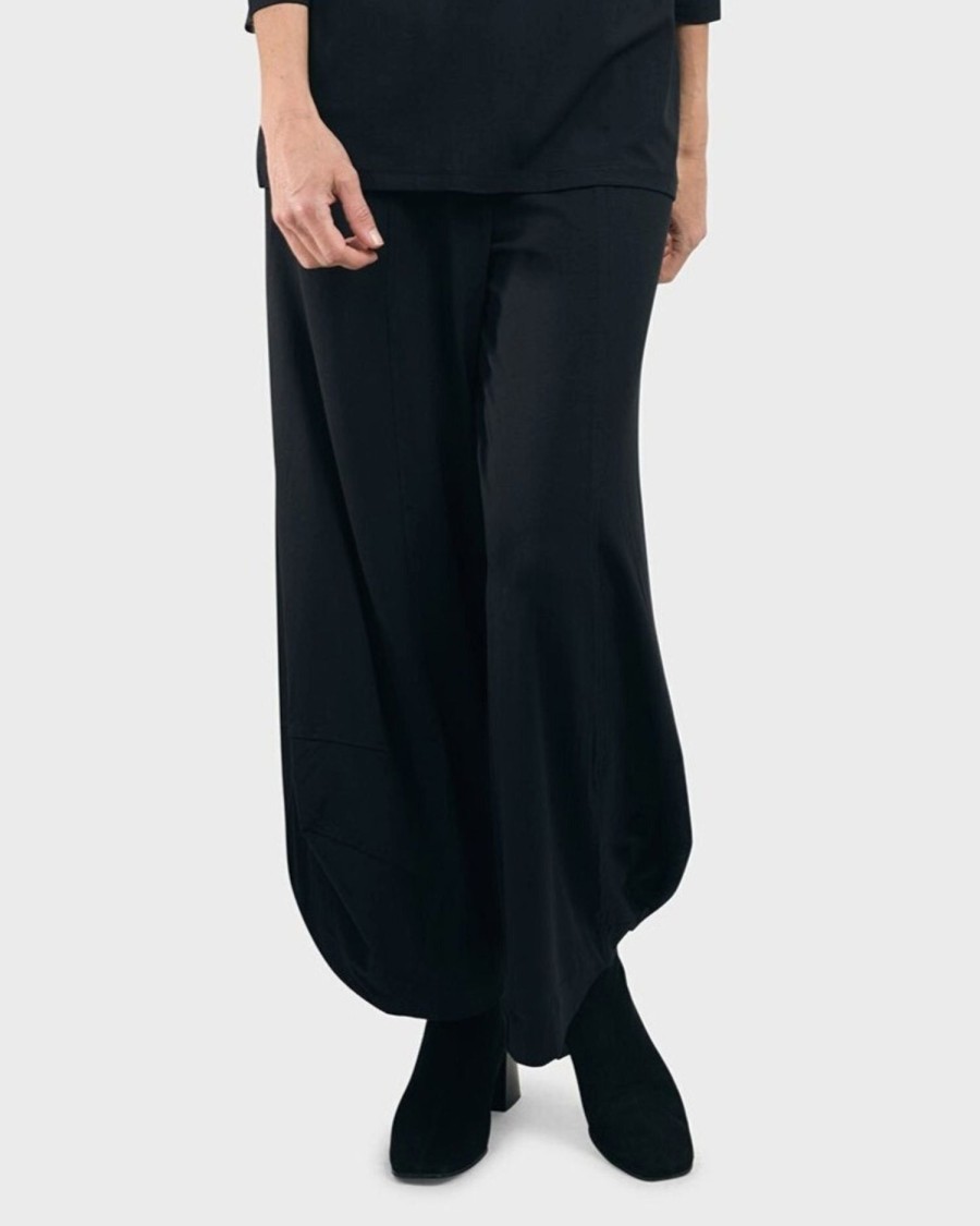 ALEMBIKA Essential Punto Pants, Tall, Black