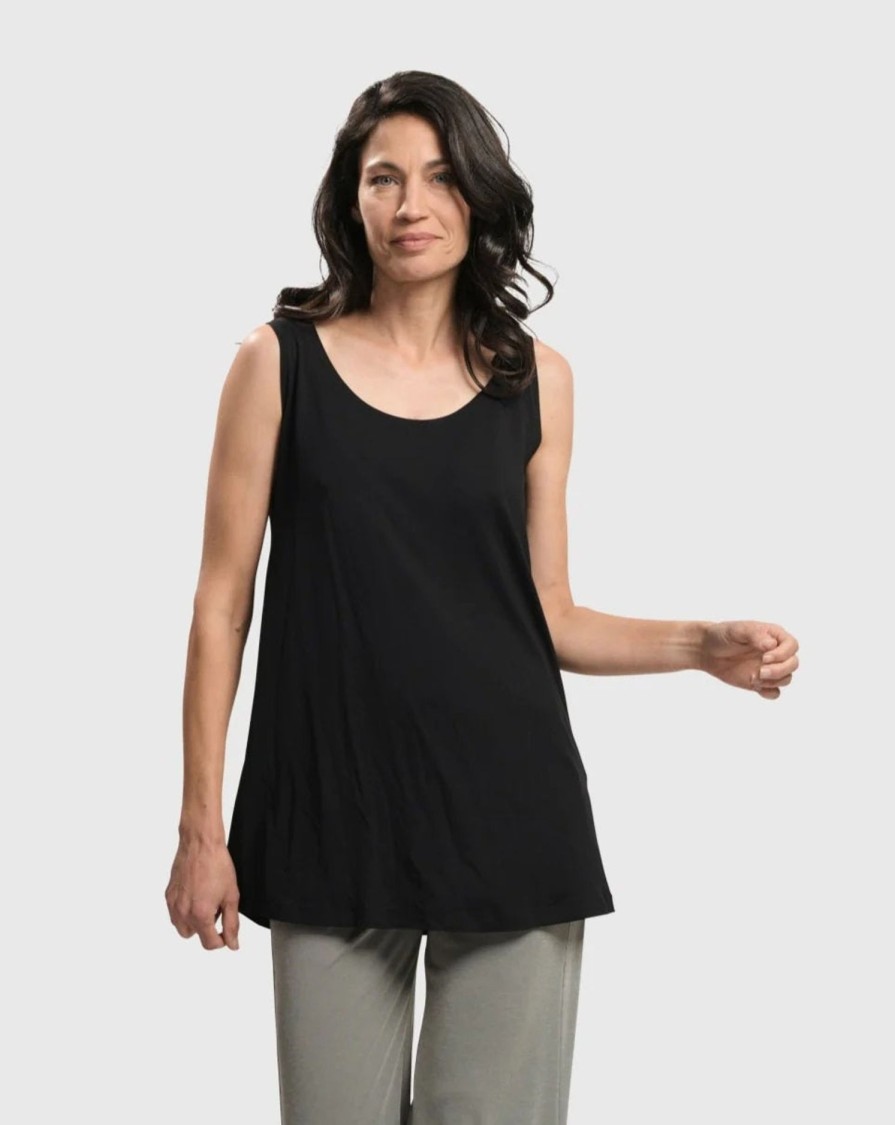 ALEMBIKA Essential Tank Top, Black