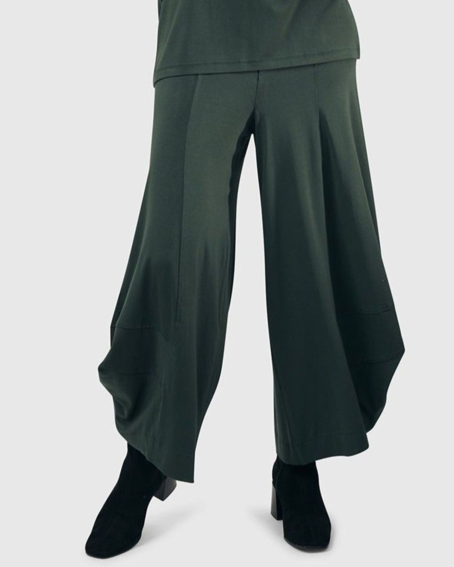 ALEMBIKA Essential Punto Pants, Green