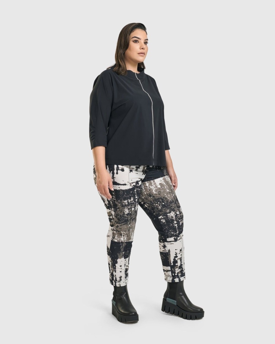 ALEMBIKA Digi Slim Pants, Marble