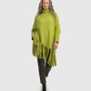 ALEMBIKA Urban Turtleneck Tunic Top, Lime