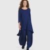 ALEMBIKA Essential Swing Tunic Top, Royal Blue