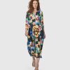 ALEMBIKA Forget-Me-Not Cocoon Dress, Garden