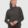 ALEMBIKA Zen Drawstring Sweatshirt, Charcoal