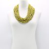 ALEMBIKA Next Pashmina Necklace, Lime