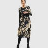 ALEMBIKA Amber Cocoon Dress, Floral