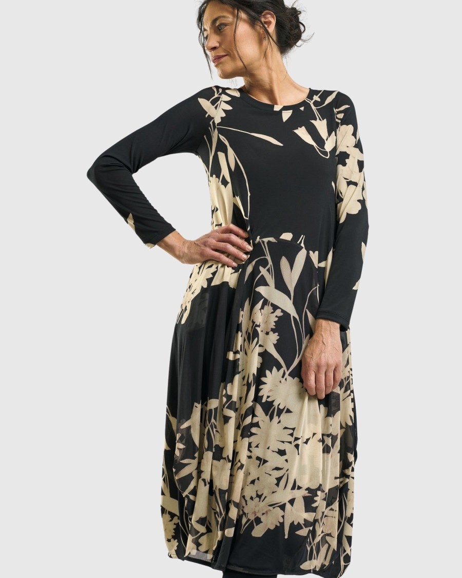 ALEMBIKA Amber Cocoon Dress, Floral