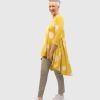 ALEMBIKA Perfect Swing Tunic Top, Canary Spots