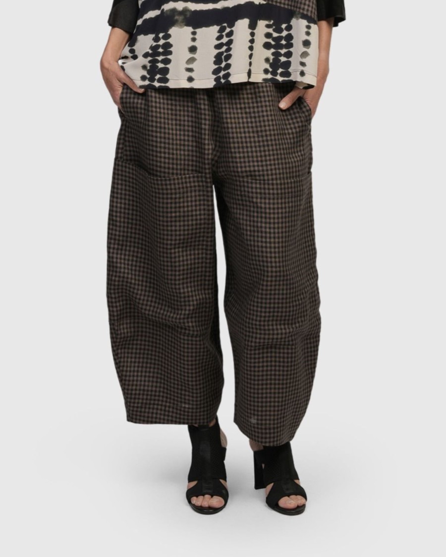 ALEMBIKA Pisco Balloon Pants, Plaid