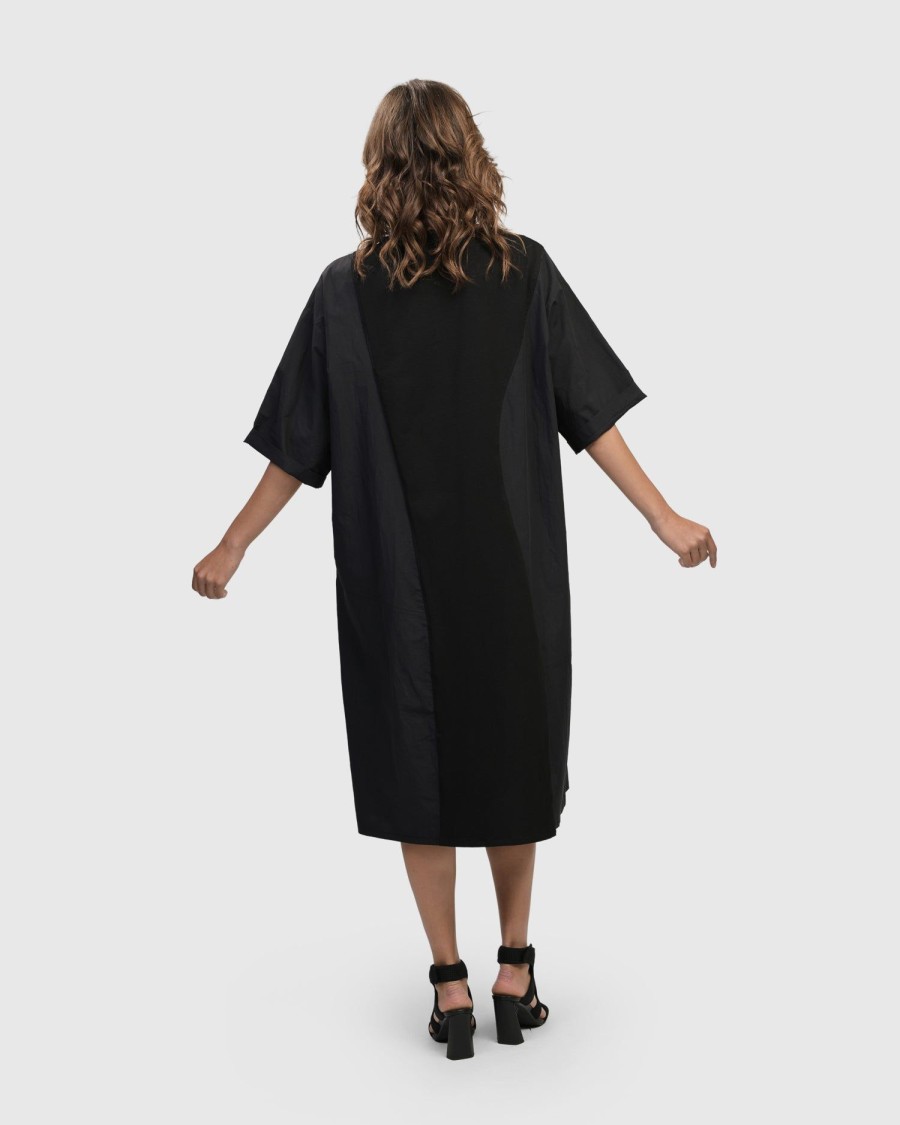 ALEMBIKA Urban Gramercy Oversized Dress, Black