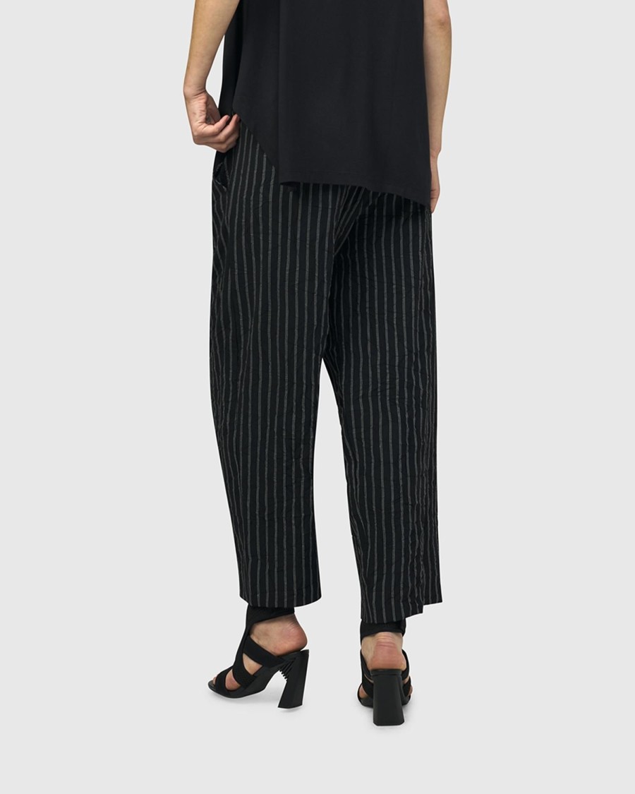 ALEMBIKA Thera Relaxed Straight Leg Pants, Stripes