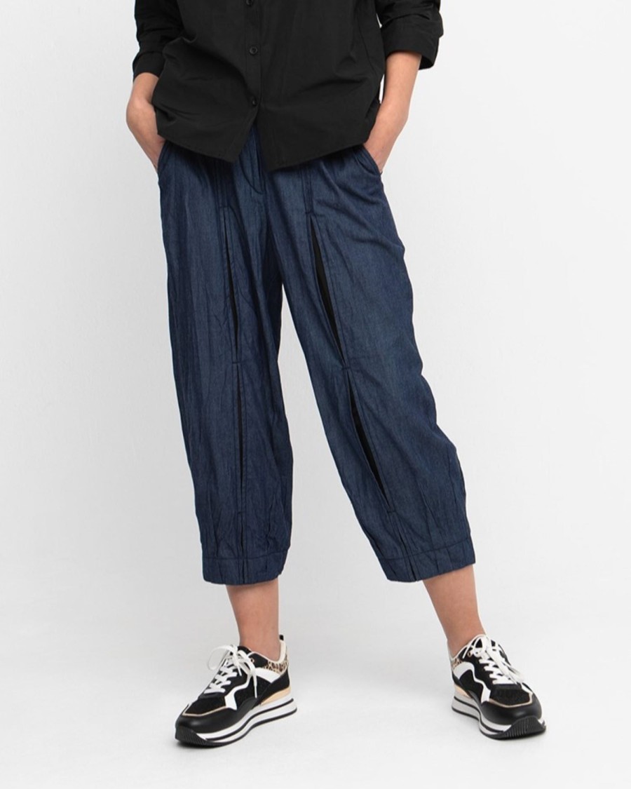 ALEMBIKA Ozai N Ku Secret Seam Trousers, Denim