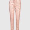 ALEMBIKA Iconic Stretch Jeans, Metallic Powder