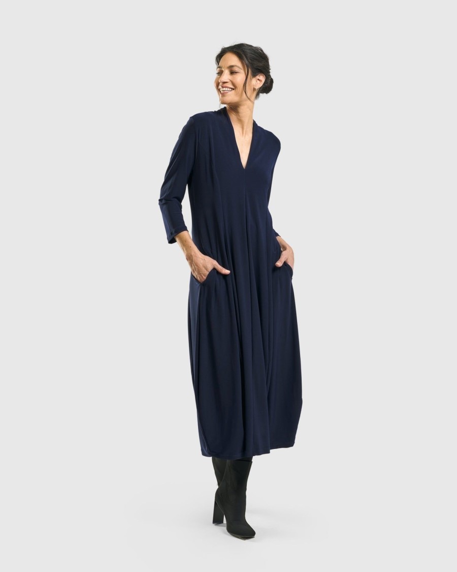 ALEMBIKA Essential Cocoon Dress, Night