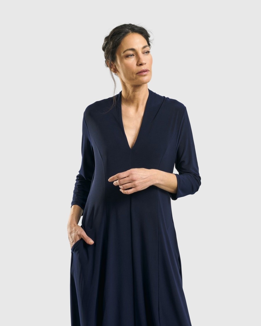 ALEMBIKA Essential Cocoon Dress, Night