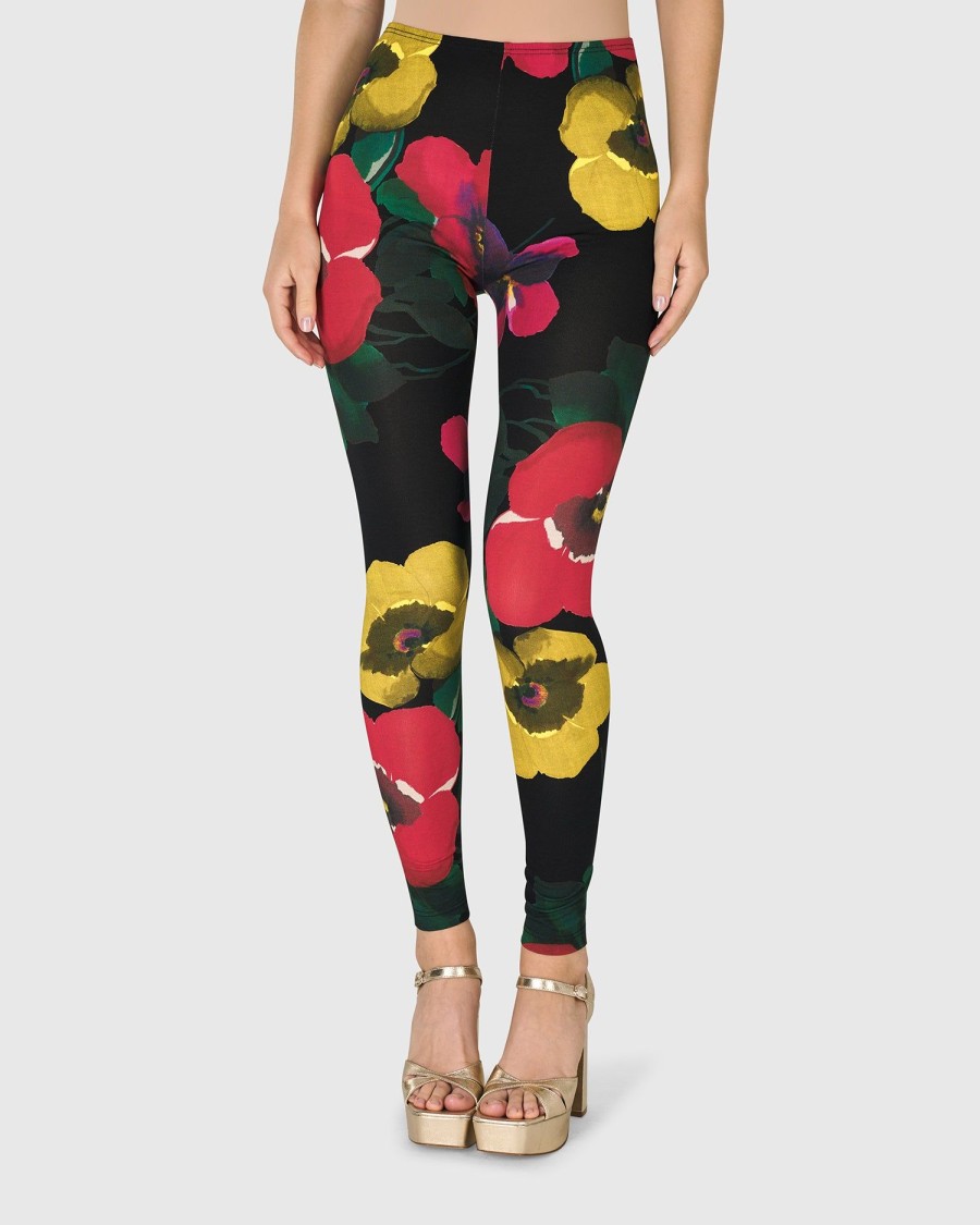 ALEMBIKA Sangria Leggings, Garden