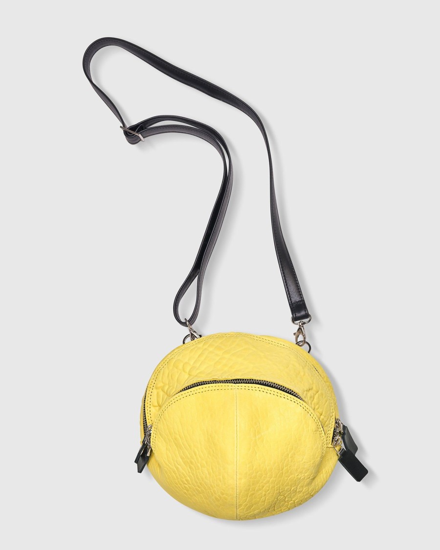 ALEMBIKA Circle Canteen Bag, Yellow