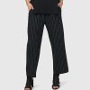 ALEMBIKA Thera Relaxed Straight Leg Pants, Stripes