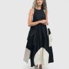 ALEMBIKA Sleeveless Maxi Dress, Black