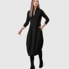 ALEMBIKA Essential Pockets Cocoon Dress, Black