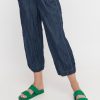 ALEMBIKA Ozai N Ku Crinkle Crop Trousers, Denim