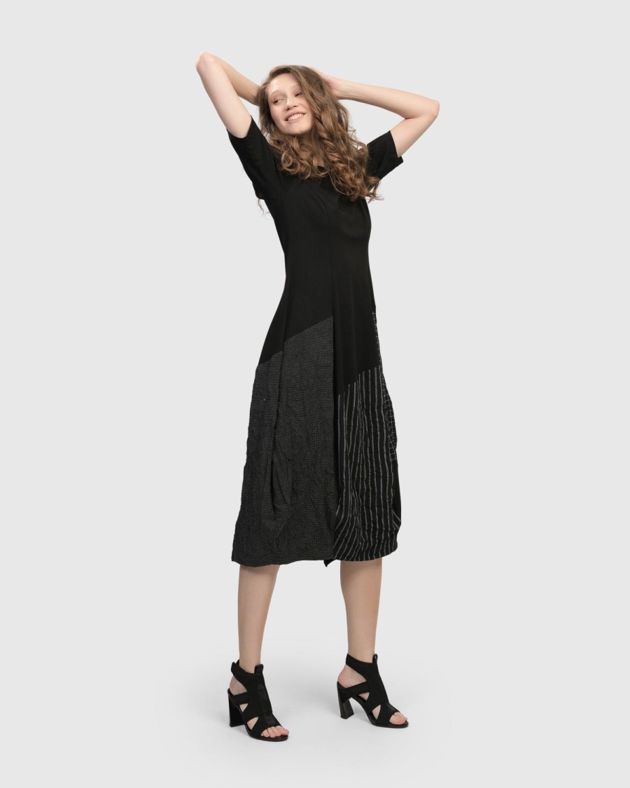 ALEMBIKA Hera T-Shirt Cocoon Dress, Mix