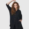 ALEMBIKA Recreation Shirt Dress, Black