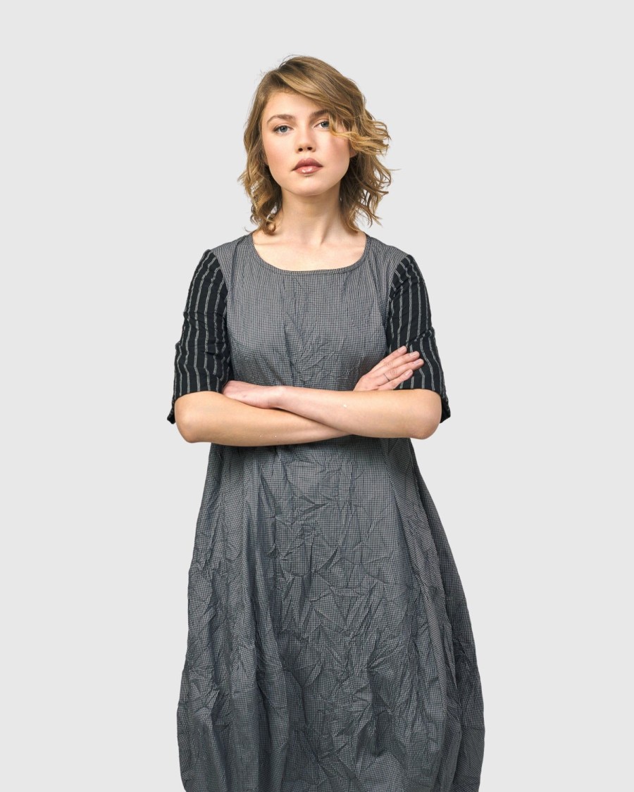 ALEMBIKA Demeter Relaxed Cocoon Dress, Mix