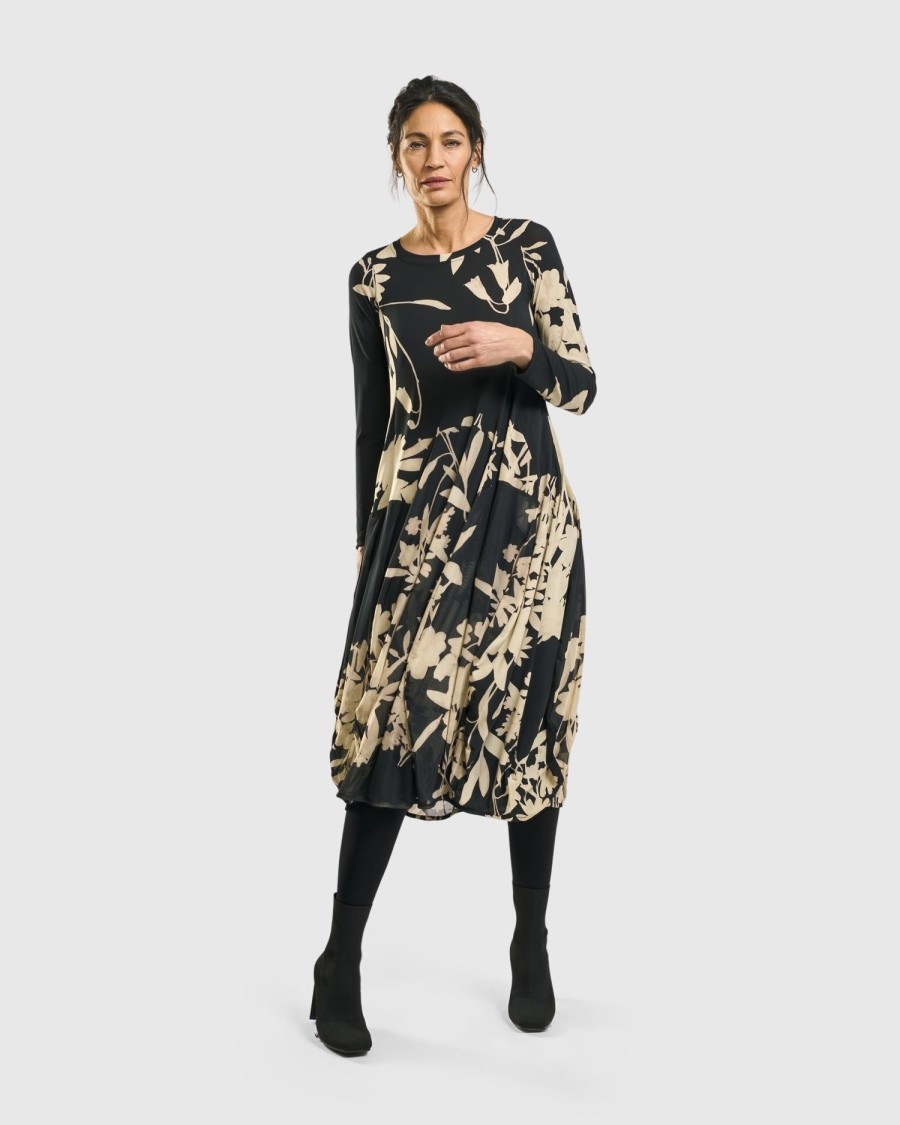 ALEMBIKA Amber Cocoon Dress, Floral