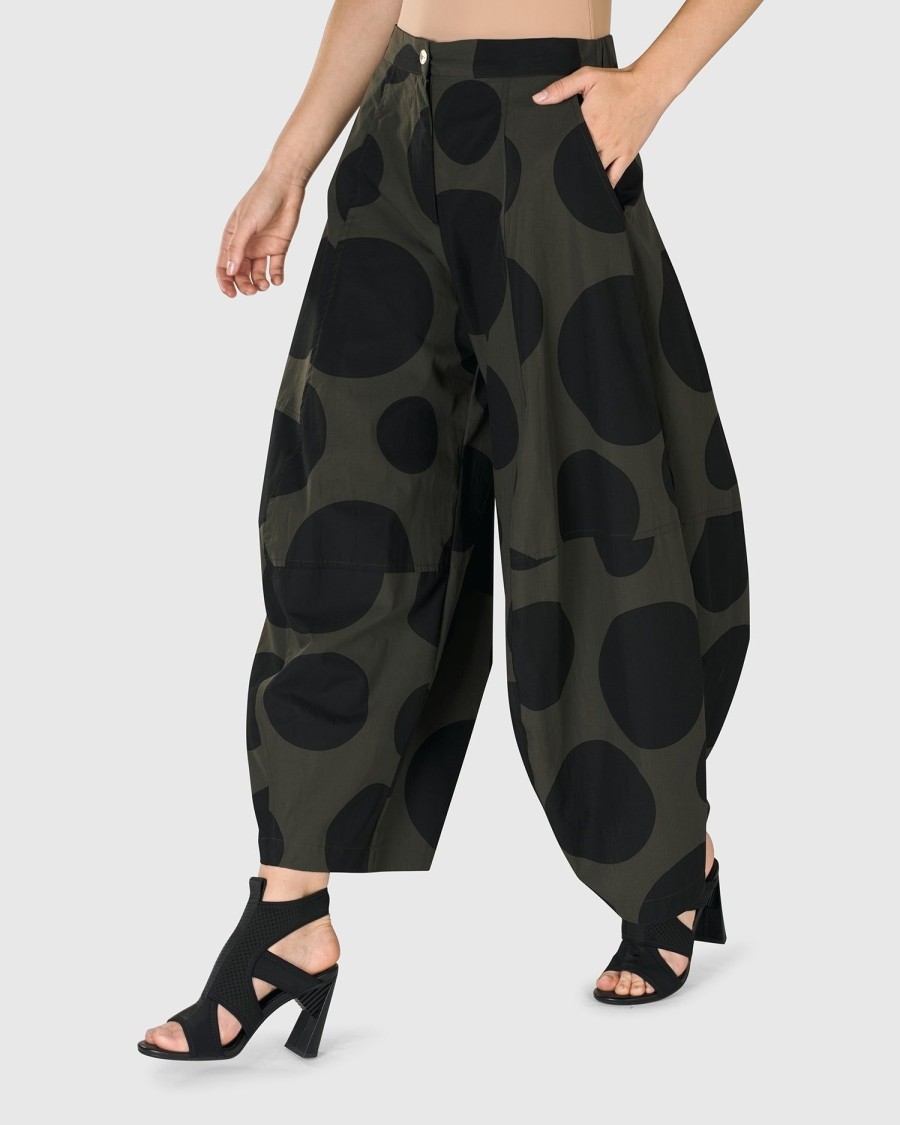 ALEMBIKA Urban Akira Balloon Pants, Khaki