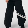 ALEMBIKA Urban Ribbon Punto Pants, Black