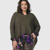 ALEMBIKA Siesta Oversized Sweater, Taupe