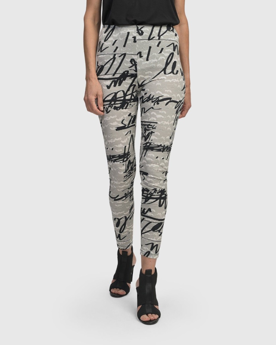 ALEMBIKA Flirty Leggings, Script