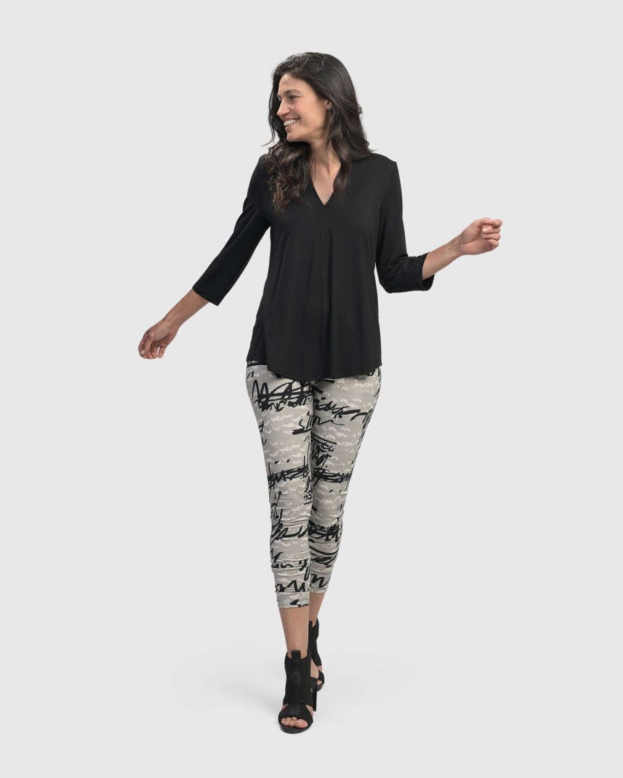 ALEMBIKA Flirty Leggings, Script