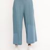 ALEMBIKA Ozai N Ku Cropped Wide Leg Pants, Azure