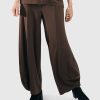 ALEMBIKA Essential Punto Pants, Tall, Coffee