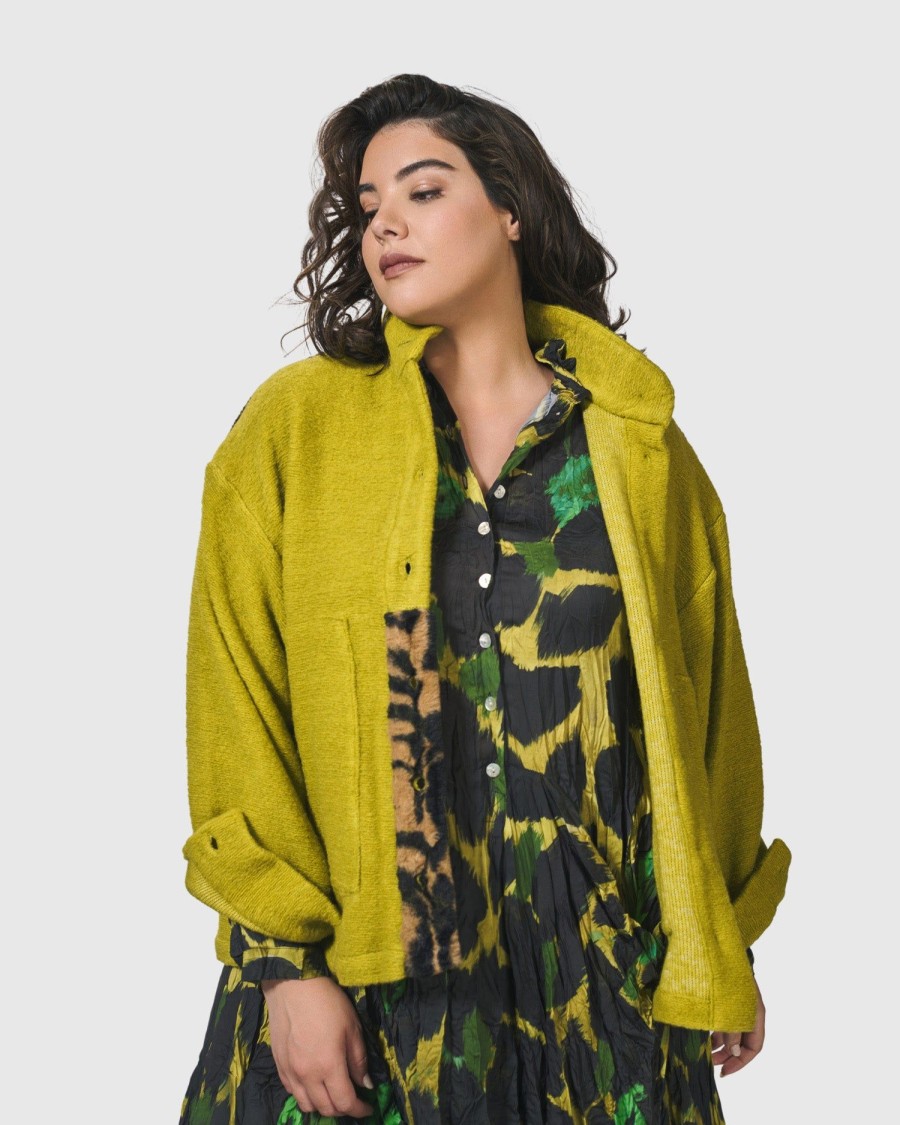 ALEMBIKA Funkadelic Weekend Jacket, Lime