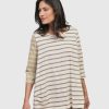 ALEMBIKA Oasis Bell Top, Cream