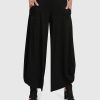 ALEMBIKA Essential Punto Pockets Pants, Black